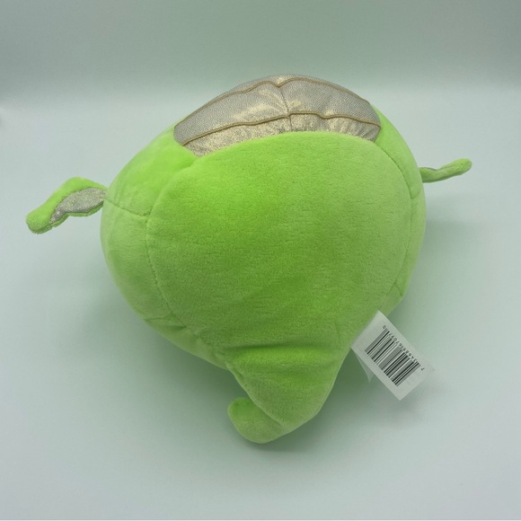 Squishmallows Eyk Dragon Plush Stuffed Toy 8 Inch Green Silver Kellytoy Flaws - Picture 6 of 6
